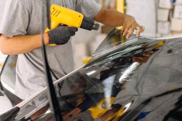 Tinting car windows