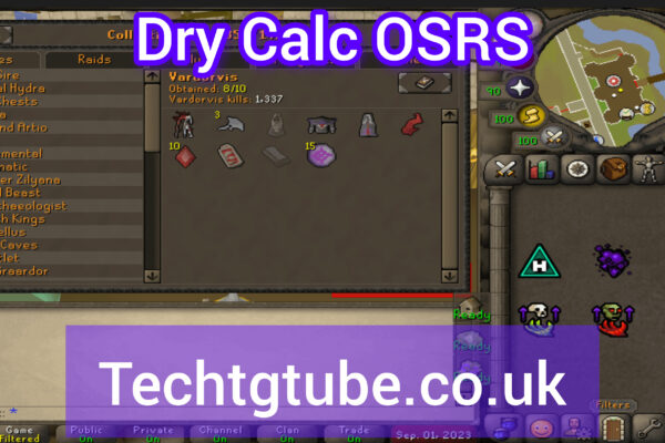 dry calc osrs