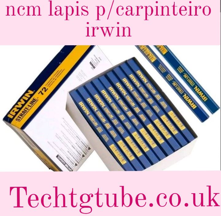 ncm lapis p/carpinteiro irwin