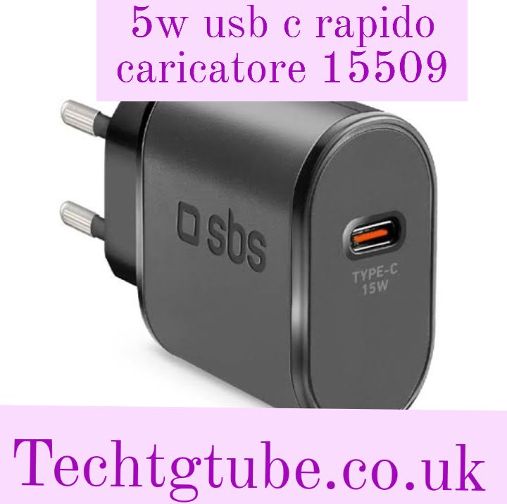 5w usb c rapido caricatore 15509