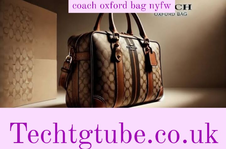 coach oxford bag nyfw