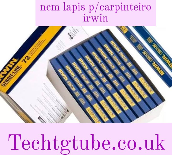 ncm lapis p/carpinteiro irwin