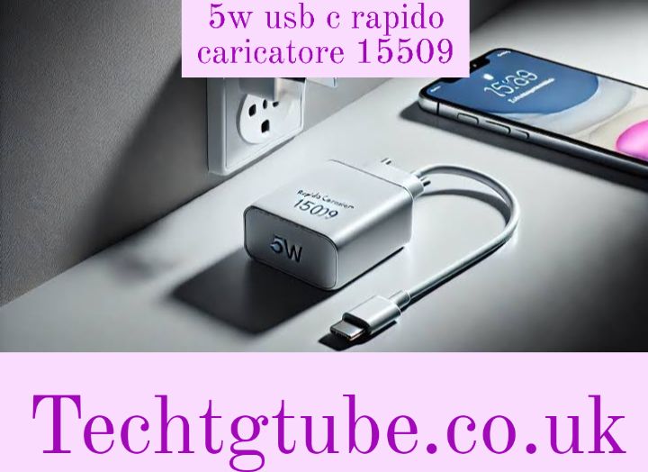 5w usb c rapido caricatore 15509