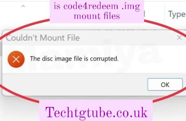 is code4redeem .img mount files