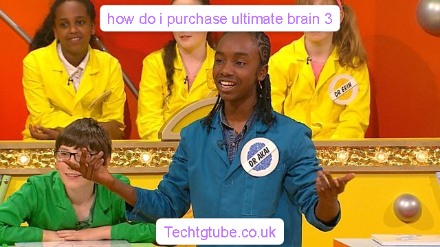 how do i purchase ultimate brain 3