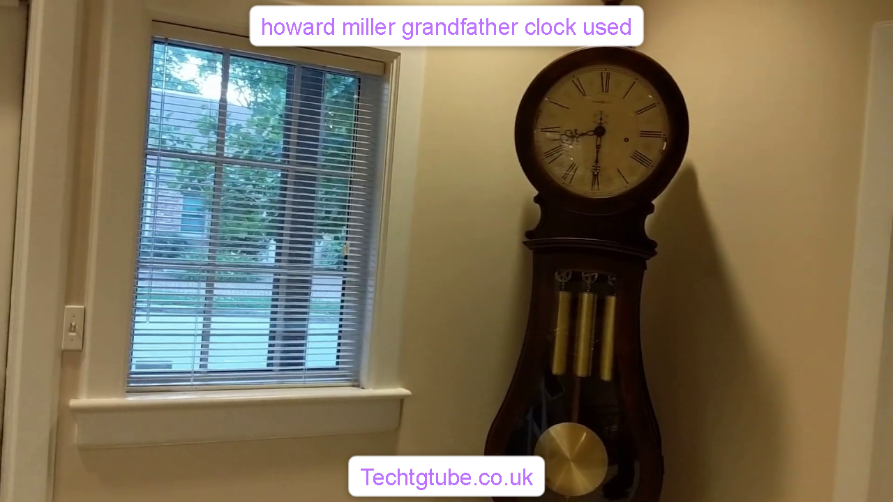 howard miller grandfather clock used